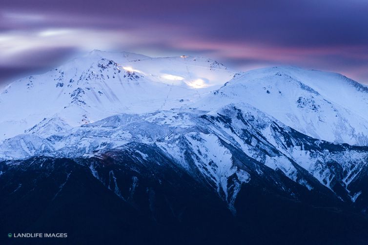 Sunset at Mt Hutt