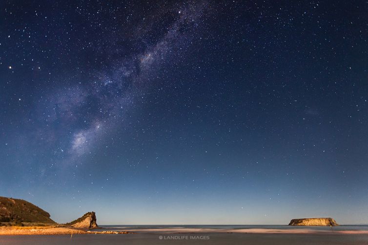 Motunau Starry Scenes, North Canterbury, New Zealand