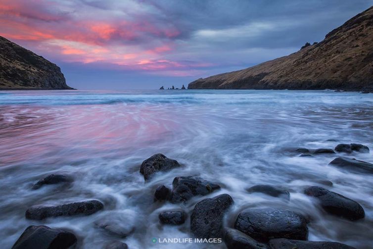 Decanter Bay at Sunset