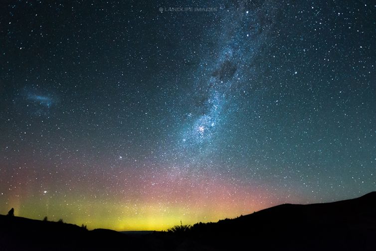 Aurora Australis, Central Otago, New Zealand