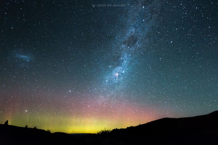 Aurora Australis, Central Otago, New Zealand