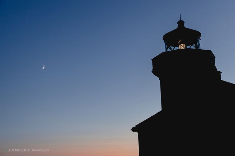 Lighthouse Moon, Friday Harbour