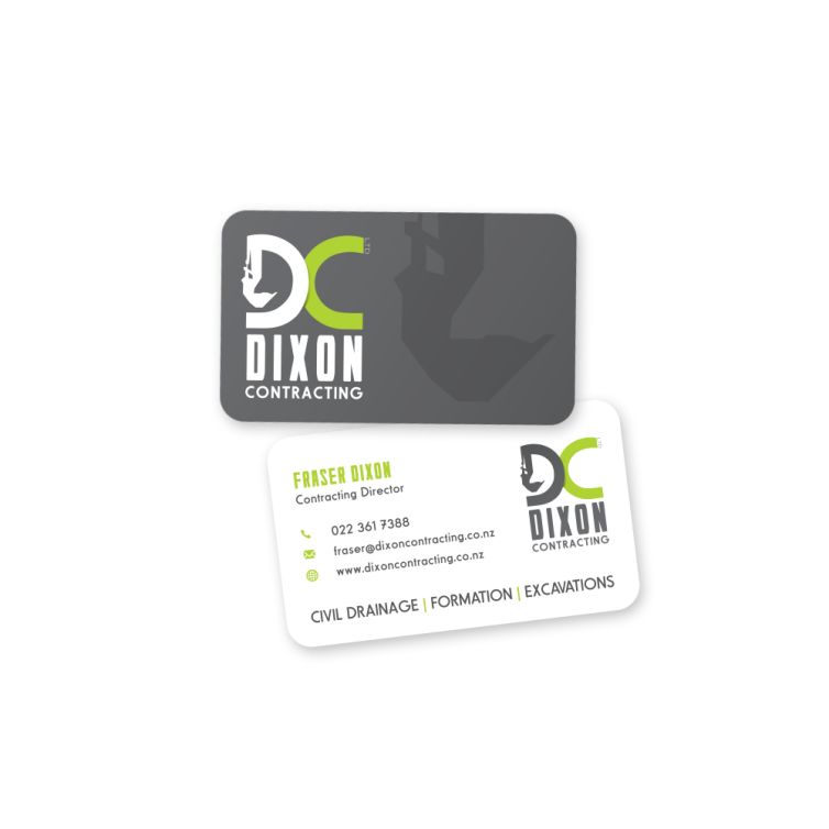 Dixon Contracting Business Cards