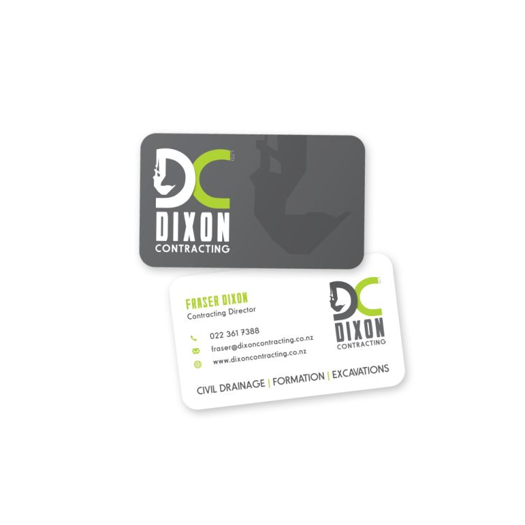 Dixon Contracting Business Cards