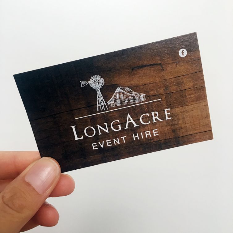 Longacre Business Card Front