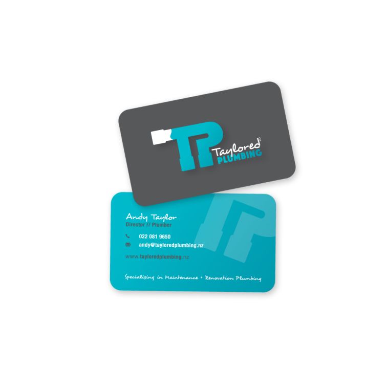 Taylored Plumbing Business Cards