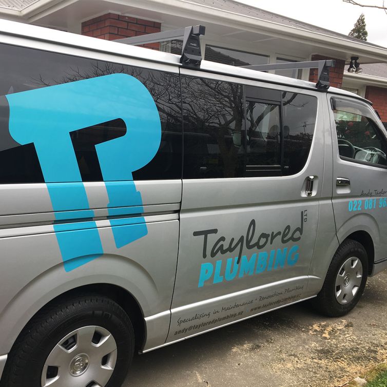 Taylored Plumbing Van Signage