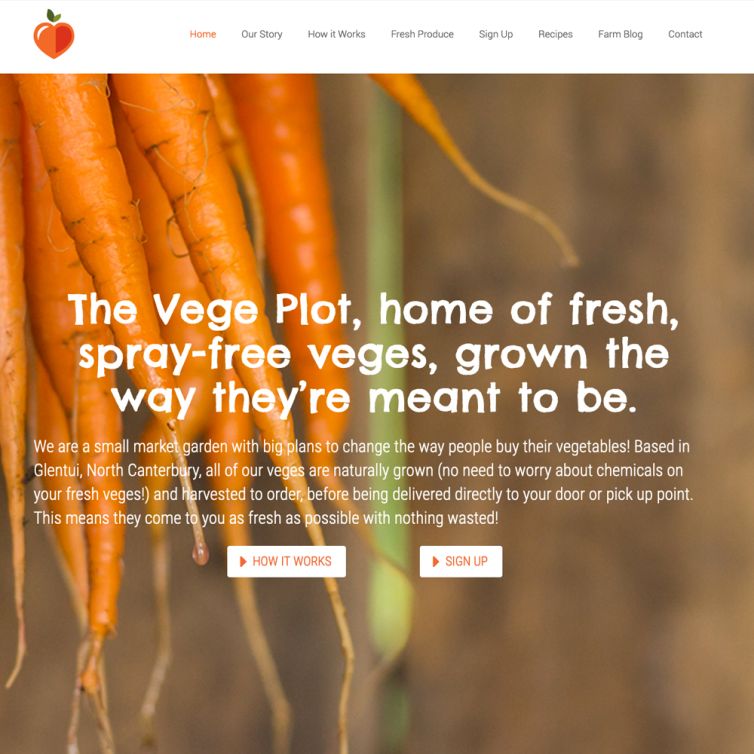 The Vege Plot Website