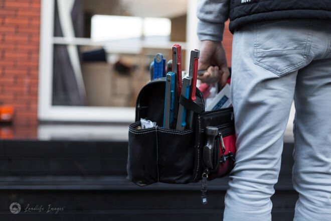Photography to work in with website design for Taylored Plumbing