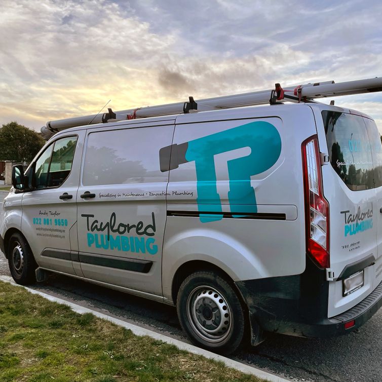 Taylored Plumbing Van Signage